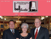 Tablet Screenshot of belljewelersenid.com